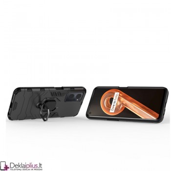 Sustiprintas dėklas 4in1 - juodas (Realme 9/9 4G/9 Pro Plus) Sustiprintas dėklas 4in1 - juodas (Realme 9/9 4G/9 Pro Plus)